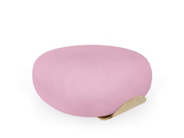KARLOTTA - Fabric pouf by Essential Home