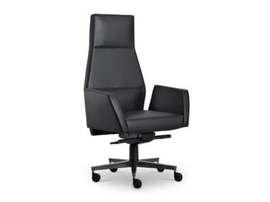 KEFA - Swivel high-back executive chair with armrests by I 4 Mariani