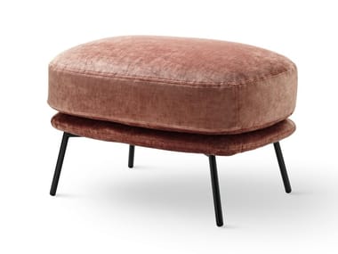KEPI - Upholstered fabric footstool (Request Info).