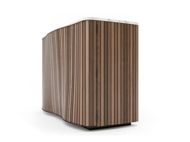 KIRI - Walnut bar cabinet (Request Info).