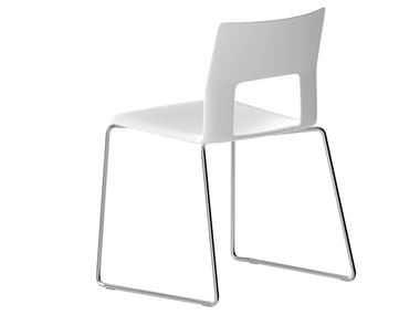 KOBE - Sled base Baydur¢ç chair (Request Info).