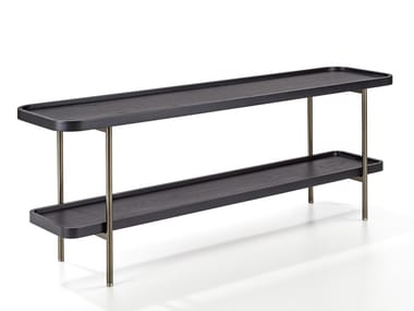 KOSTER - Rectangular wooden console table (Request Info).