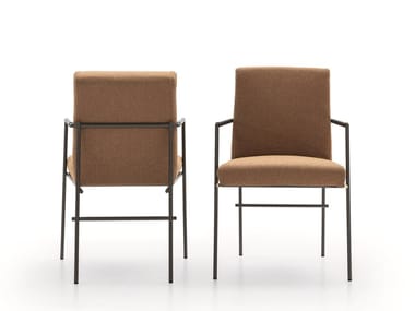 KYO - Fabric chair with armrests (Request Info).