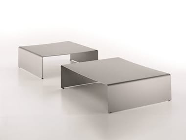 LA TABLE BASSE - Low aluminium coffee table (Request Info).