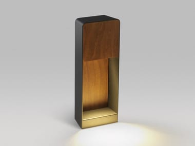 LAB - LED aluminium and wood bollard light (Request Info).