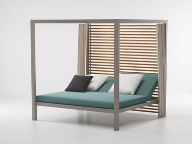 LANDSCAPE - Recliner canopy garden bed (Request Info).