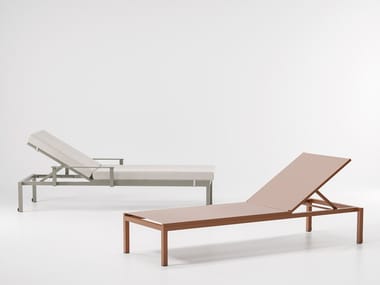 LANDSCAPE - Stackable fabric sun lounger (Request Info).
