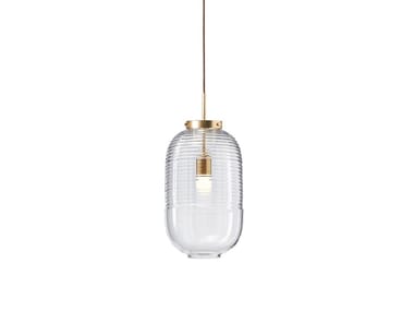 LANTERN - Blown glass pendant lamp (Request Info).