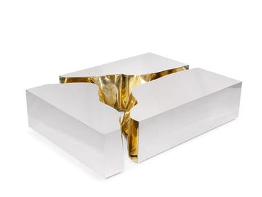 LAPIAZ SMALL - Metal coffee table for living room (Request Info).
