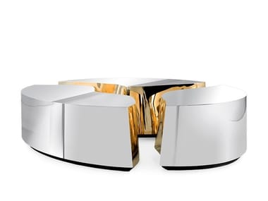 LAPIAZ OVAL - Oval coffee table (Request Info).