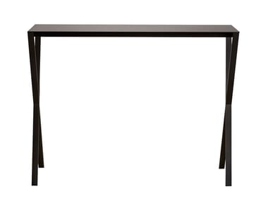 LAX - Rectangular steel console table (Request Info).