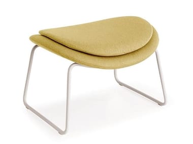 LAZY - Sled base fabric footstool (Request Info).
