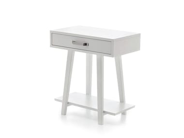 LC 53 - Solid wood bedside table with drawers (Request Info).
