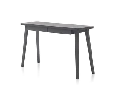 LC 60 - Solid wood secretary desk (Request Info).