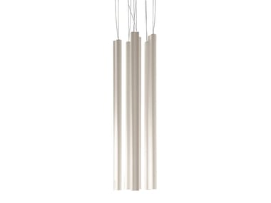 LEAF - LED tanned leather pendant lamp (Request Info).