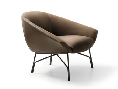LENNOX - Upholstered armchair with armrests (Request Info).