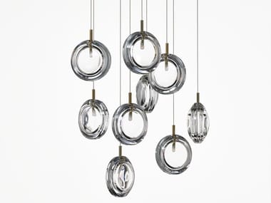 LENS 9 - Handmade glass pendant lamp (Request Info).