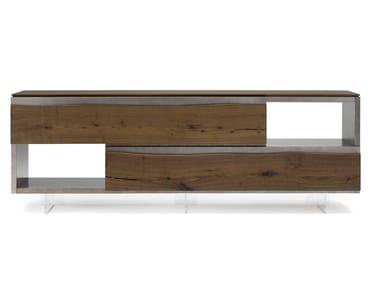 LEONARDO L421 - Walnut sideboard by Arte Brotto