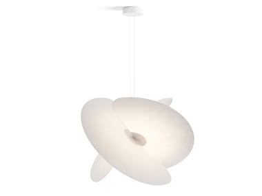 LEVANTE - Recyclable PET pendant lamp with paper effect (Request Info).