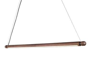 LINEA H - LED wooden pendant lamp (Request Info).