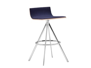 LINEAL BQ0642/BQ0647 - Swivel fabric barstool (Request Info).