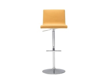 LINEAL COMFORT BQ0640/BQ0641 - Swivel upholstered stool with back (Request Info).