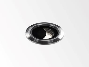 LOGIC 40 R A MOON - LED walkover light outdoor stainless steel steplight (Request Info).
