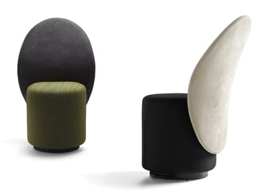 LOOMI - Upholstered leather easy chair (Request Info).