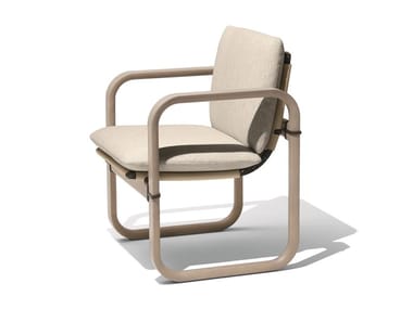 LOOP - Ash garden chair with armrests (Request Info).