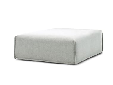 M.A.S.S.A.S. - Square fabric pouf with removable lining (Request Info).