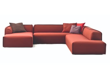 M.A.S.S.A.S. - Sectional fabric sofa (Request Info).