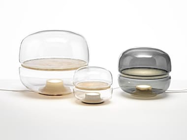 MACARON - Glass table lamp / floor lamp (Request Info).