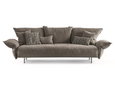 MADAME C. - Sectional fabric sofa (Request Info).