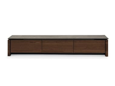 MAG - Low TV cabinet with flap doors (Request Info).