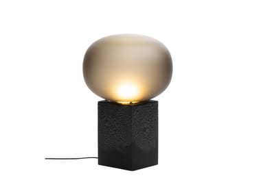 MAGMA ONE LOW - Blown glass table lamp (Request Info).