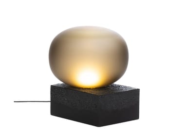 MAGMA TWO LOW - Blown glass table lamp (Request Info).