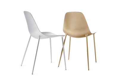 MAMMAMIA - Non stackable aluminum chair (Request Info).