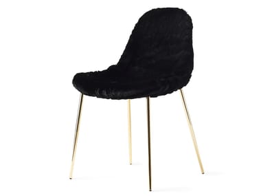MAMMAMIA FUR - Upholstered fake fur chair (Request Info).