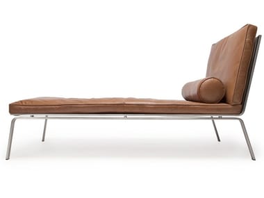 MAN - Upholstered leather day bed (Request Info).