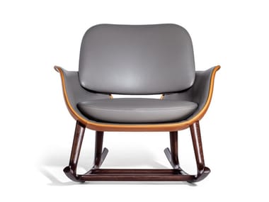 MARTHA - Rocking armchair with armrests (Request Info).