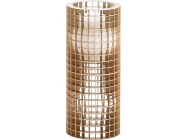 MATRIX - LED glass and metal table lamp (Request Info).