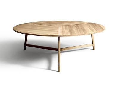MAWARI - Round solid wood table (Request Info).