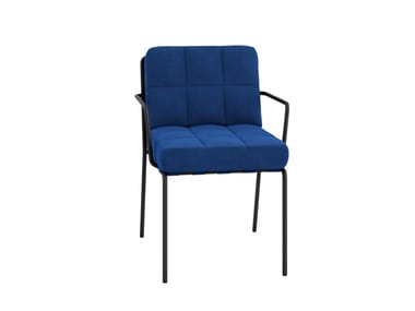 MEMORY LANE - Upholstered fabric chair with armrests (Request Info).