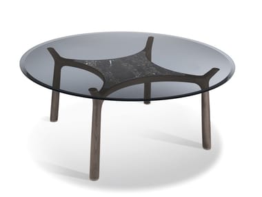 MEMOS - Round glass table (Request Info).