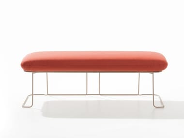MERANO - Upholstered fabric bench (Request Info).