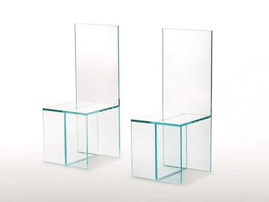 MERCI BOB - High-back crystal chair (Request Info).