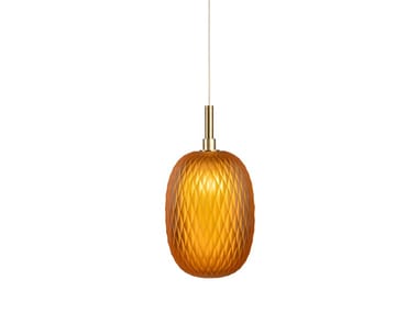 METAMORPHOSIS LARGE - LED handmade blown glass pendant lamp (Request Info).