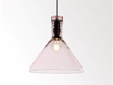 MILES E27 - LED glass pendant lamp (Request Info).