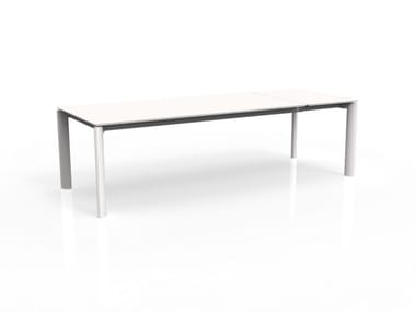MILO - Extending aluminium garden table (Request Info).