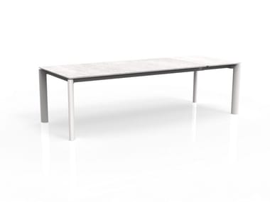 MILO - Extending ceramic garden table (Request Info).